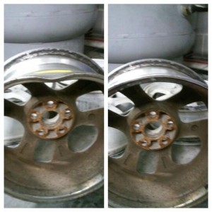 Wheel straightening 