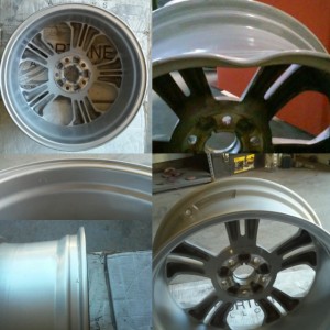 Alloy wheel crack repair 