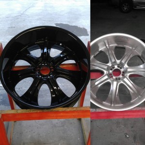 porsche wheel refinishing  